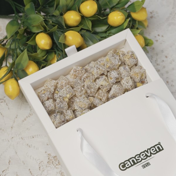 Limonlu Çifte Kavrulmuş Lokum Limonlu Çifte Kavrulmuş Lokum